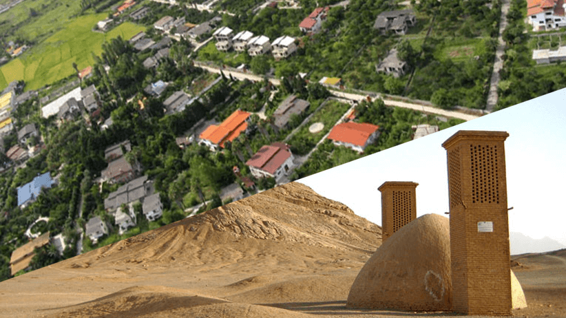 تأثیر منطقه جغرافیایی بر ظرفیت کولر گازی